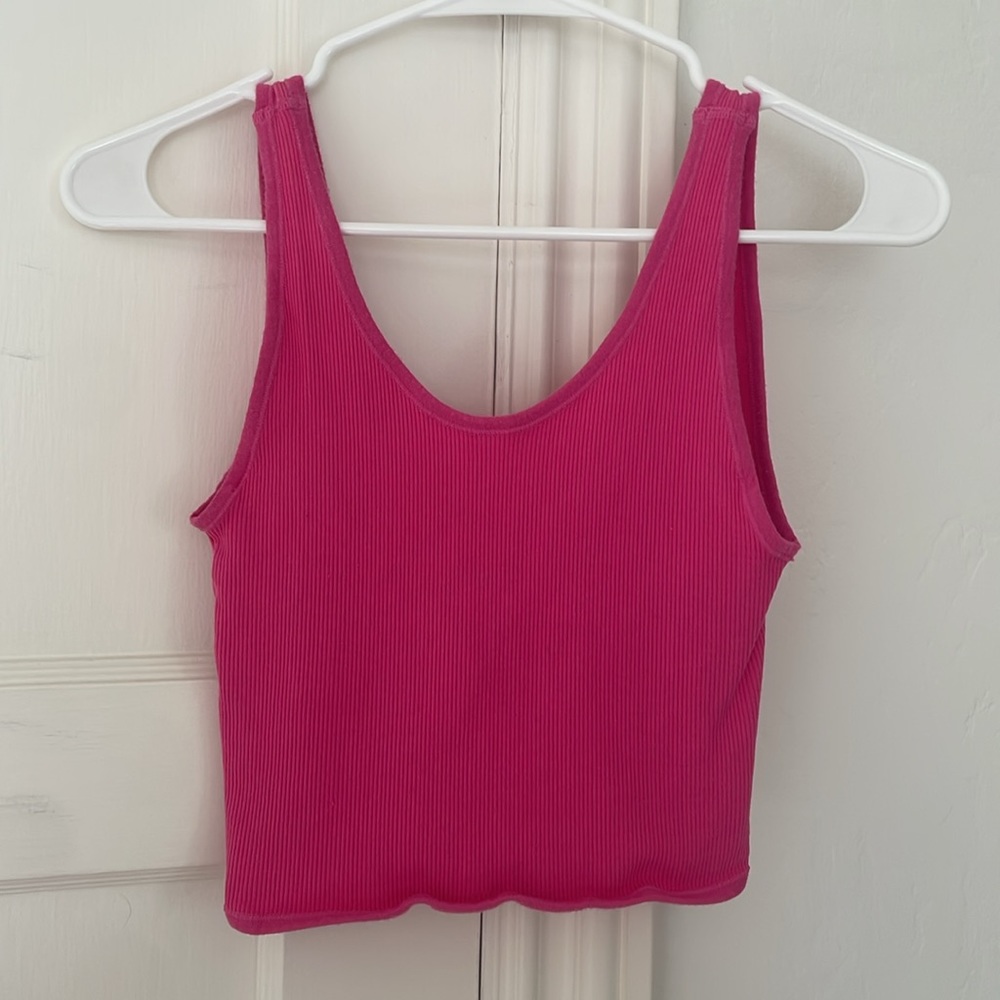 Hot Pink Urban Outfitters Tank Top - Picture 2 of 3